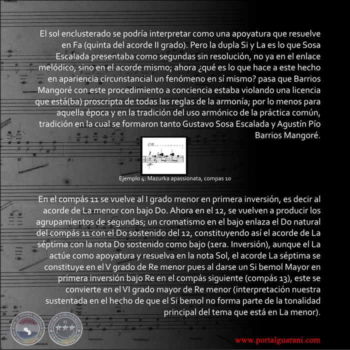 MANGORÉ INTERPRETA A MANGORÉ - POR EL LIC. VÍCTOR M. OXLEY YNSFRÁN